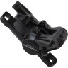 Калипер гидравлический SHIMANO M6000, POST MOUNT, ПОЛИМЕРН. КОЛОДК. G01S, БЕЗ АДАПТ., ЦВ. ЧЕРНЫЙ EBRM6000MPPRXL