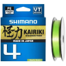 Леска плетёная SHIMANO KAIRIKI 4 PE 150 м разноцветная 0,19 мм 11,6 кг LDM54TE1819015M