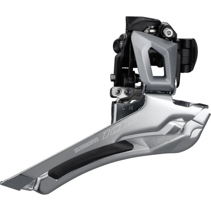 Переключатель передний SHIMANO 105, R7000, на хомут 31,8(с адаптором 28,6), черный, CL:43,5 IFDR7000BSML