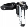 Переключатель передний SHIMANO DEORE, M4100-D, side-swing, direct mount, для 2x10 скоростей, угол:64-69, для 38T, CL:48,8/ IFDM4100D4
