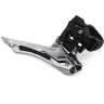 Переключатель передний SHIMANO DEORE, M618-H, для 2x10, верхний хомут (34,9 с адаптером 28,6/31,8), универсальная тяга, черный IFDM618HX6