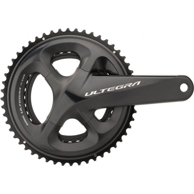 Система SHIMANO ULTEGRA, R8000, 175 мм, интегрированный вал, 52/36T без каретки, без упаковки KFCR8000EX26